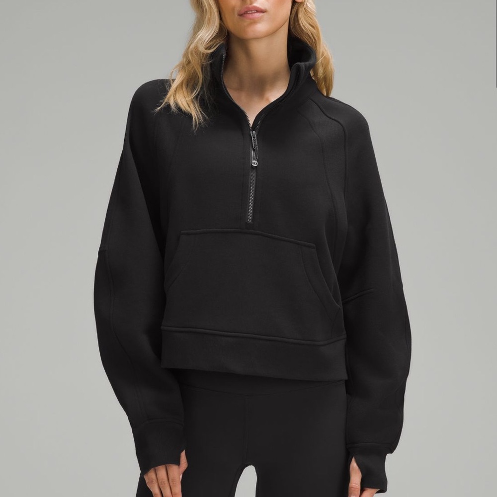Lululemon Scuba Oversized Funnel Neck Half Zip